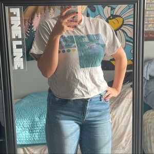 Vintage blue t shirt